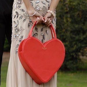 Kate Spade Heart Satchel Shoulder Tote